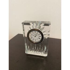 Waterford Lismore Crystal 4.25” Tall‎ Clock